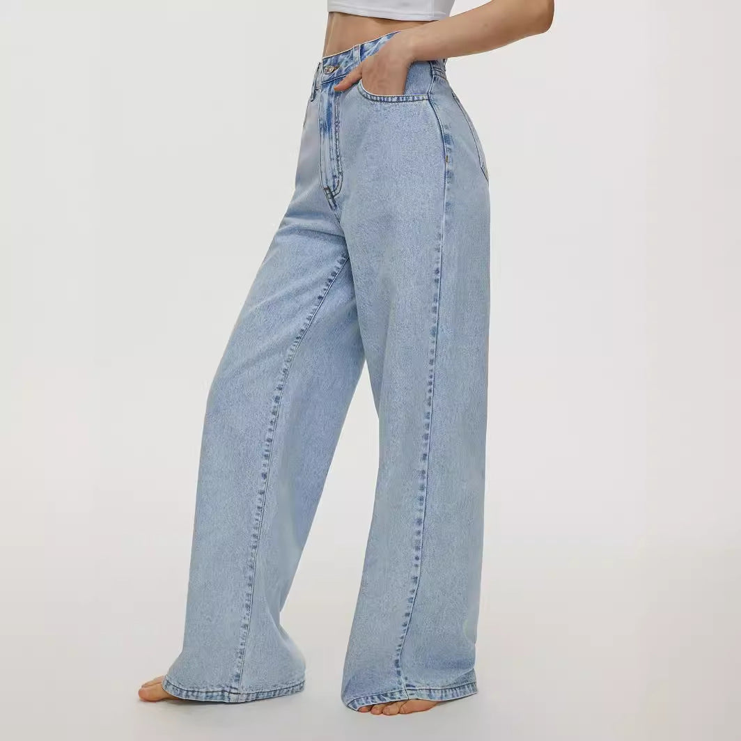 Vintage Breeze Wide-Leg Jeans