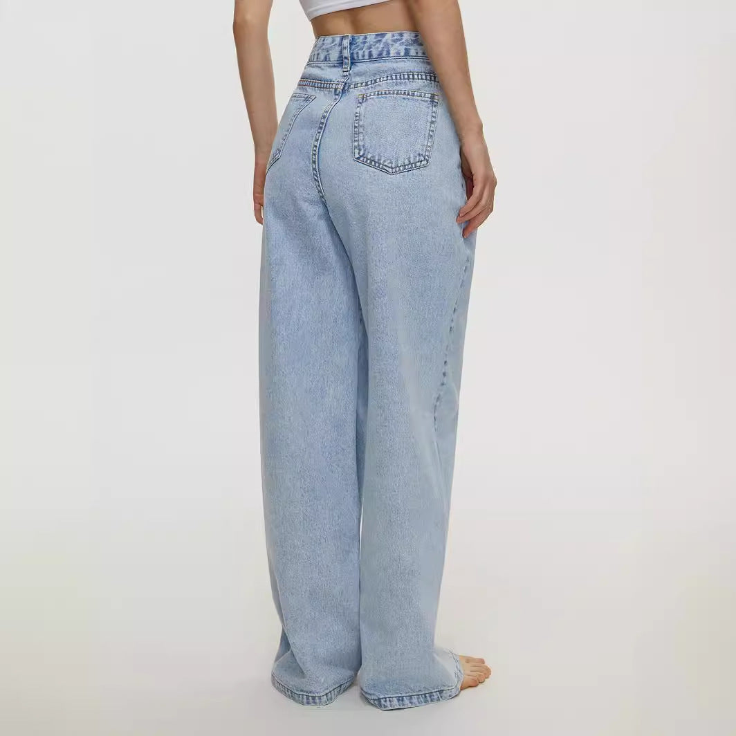 Vintage Breeze Wide-Leg Jeans