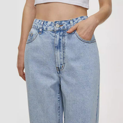 Vintage Breeze Wide-Leg Jeans