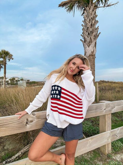 Patriot Knit Sweater